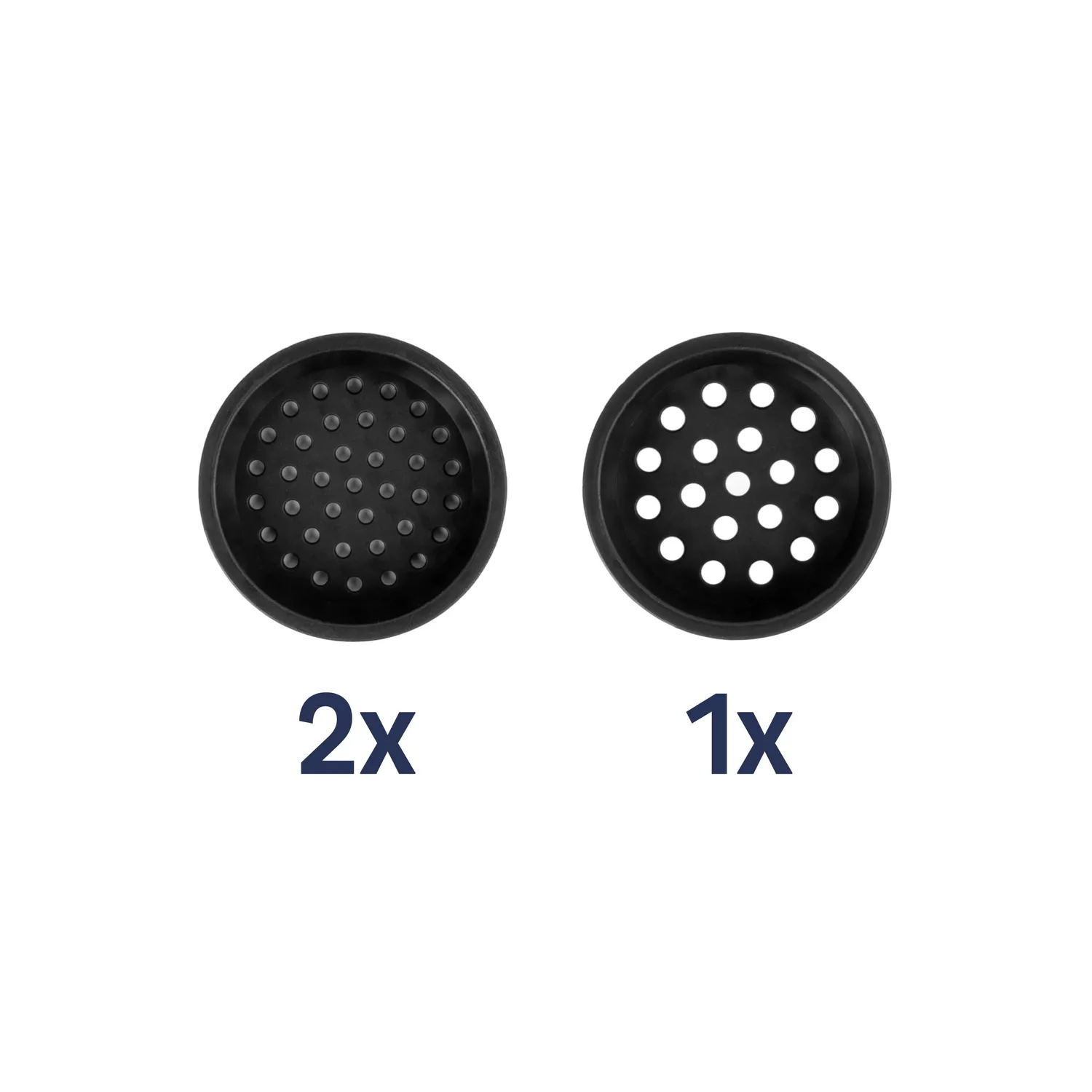 Silwy inserti spargitori Mix 3 pz per barattoli spezie magnetici