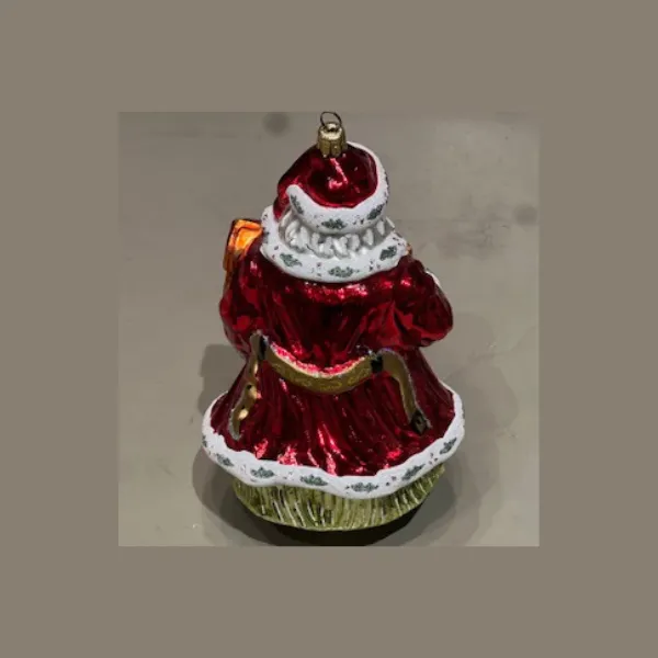 Ludell Santa decorazione natalizia vetro con cofanetto