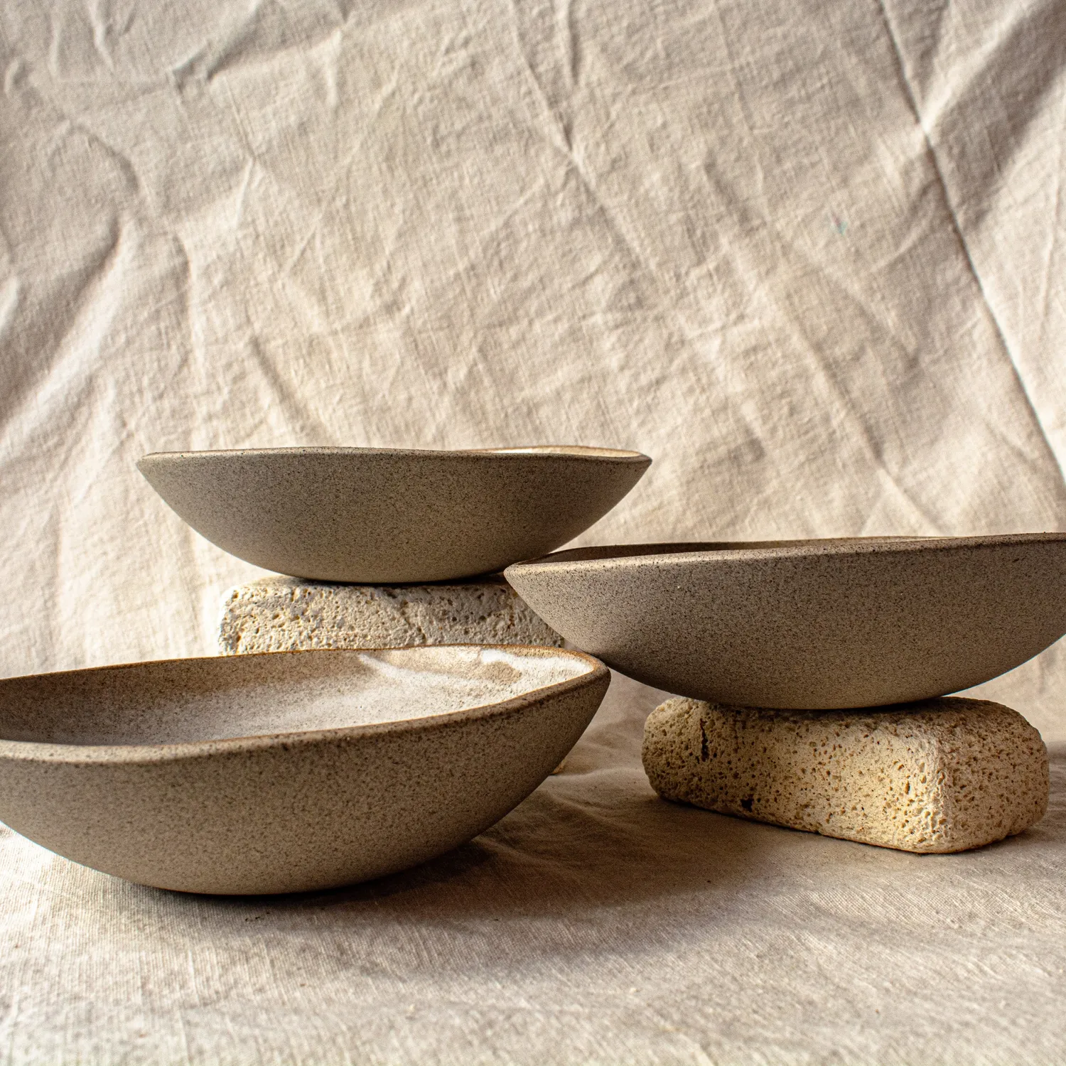 Studio Delta Pottery Brina bowl grès antracite 17 cm