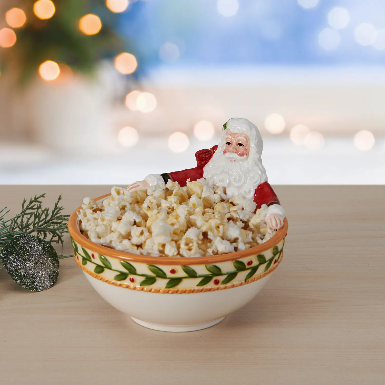 Fitz and Floyd Santa's Gift Small ciotola caramelle natale