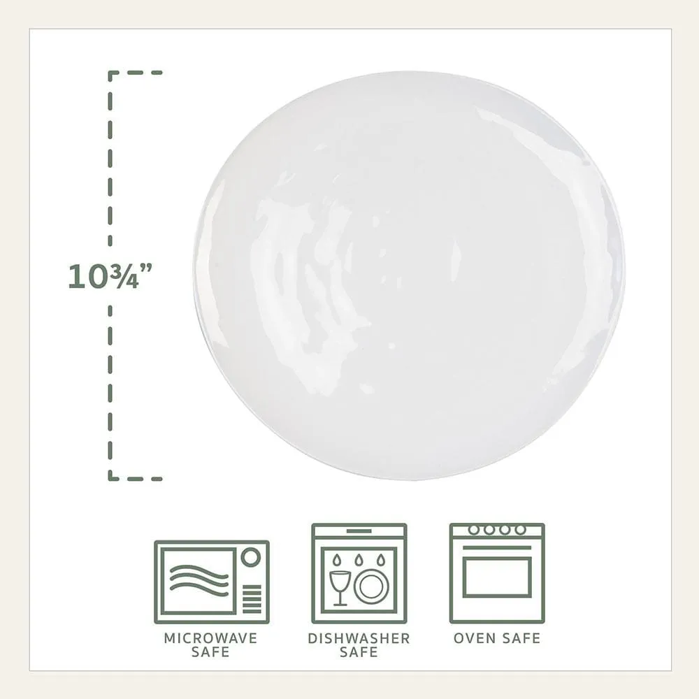 Fitz and Floyd Everyday White Organic servizio 8 persone 32 pezzi