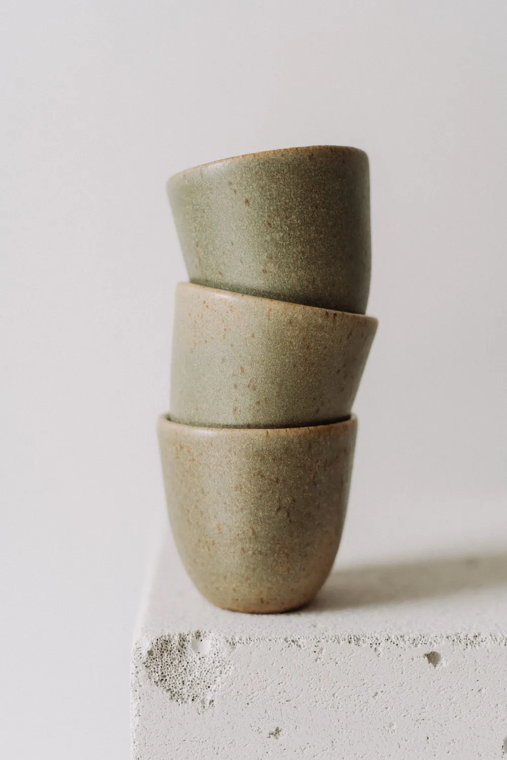 Poemi Matera tazza ceramica 150 ml verde salvia