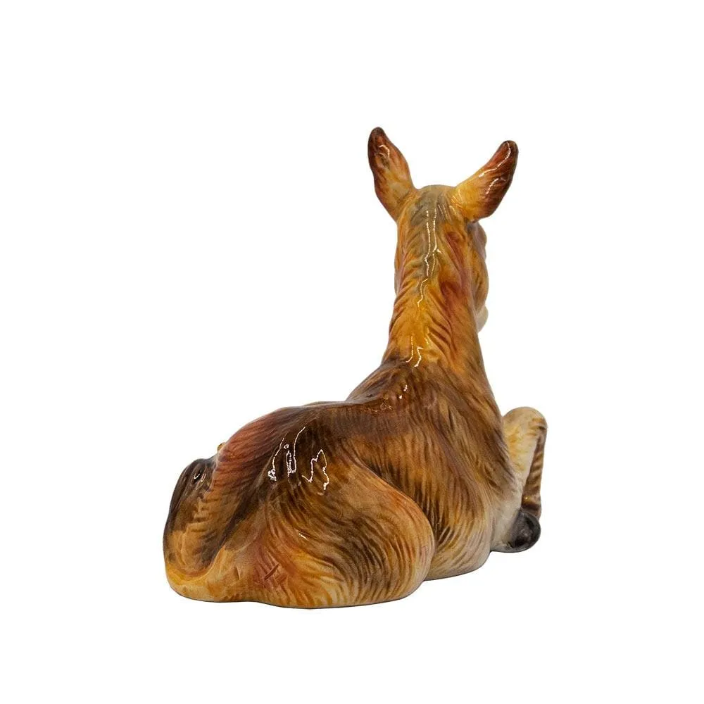 Fitz and Floyd Nativity Statuetta Asino Presepe 14 cm Gres