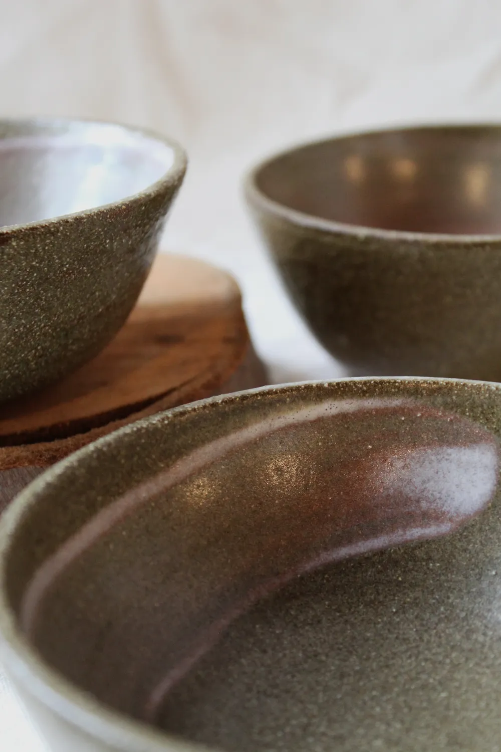 Studio Delta Pottery Enso ciotola grès rosso 12,5 cm