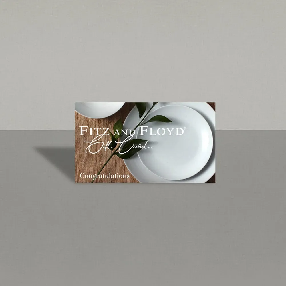 Fitz and Floyd Congratulations carta regalo digitale auguri
