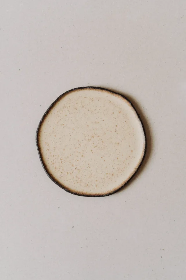 Poemi Rou/A 21 cm piatto piano beige terrazzo