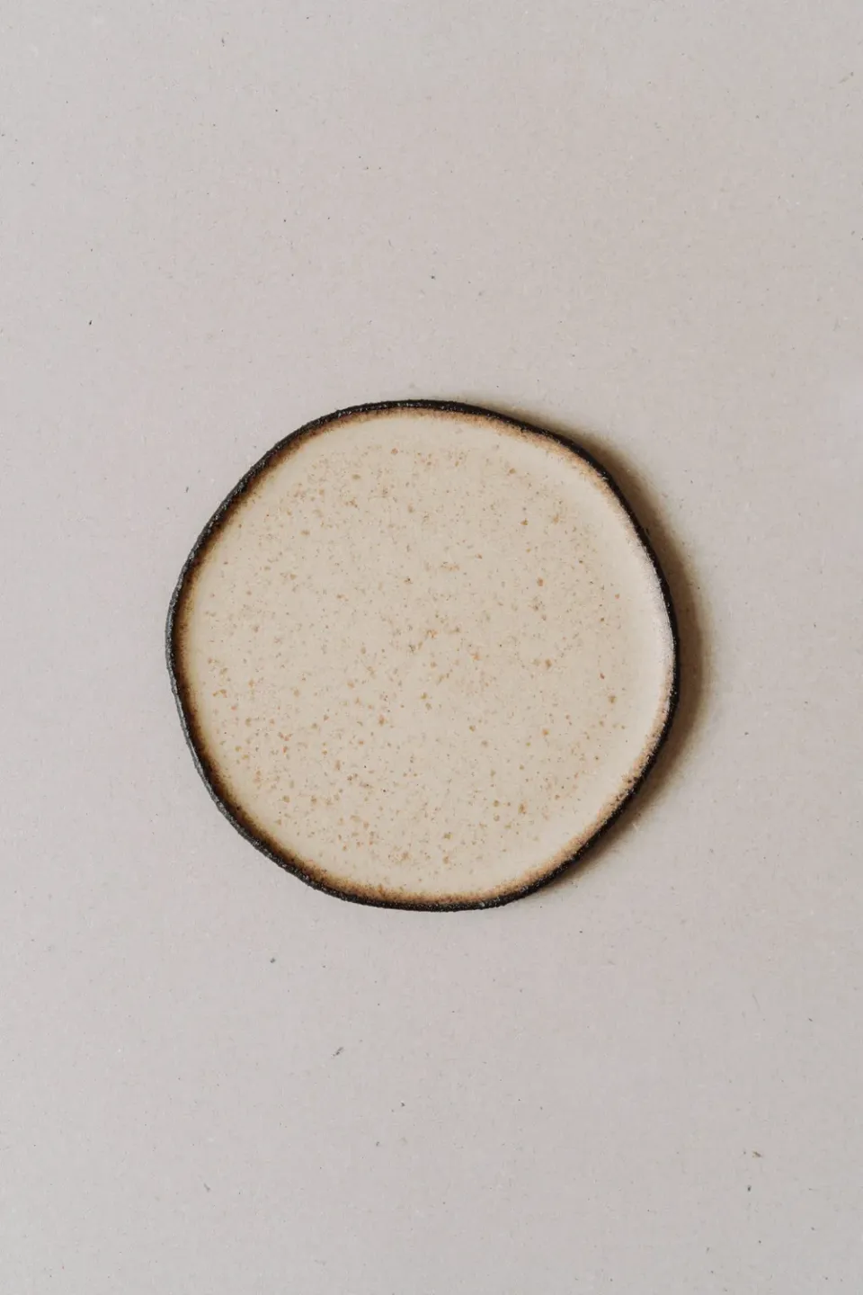 Poemi Rou/A 21 cm piatto piano beige terrazzo