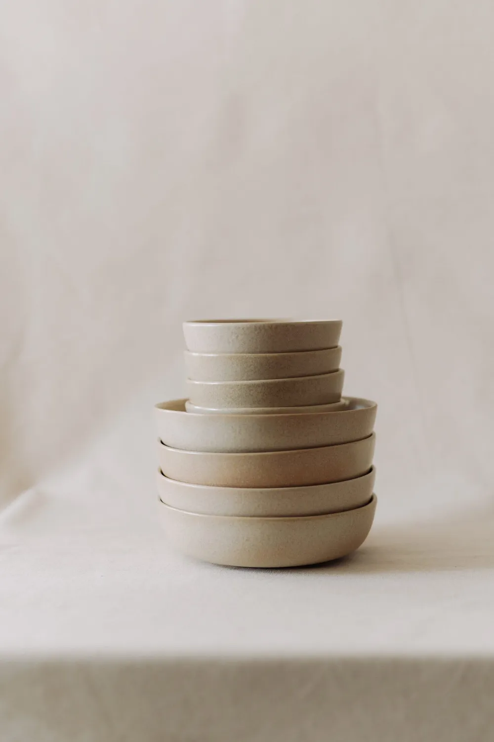 Poemi Mei ciotola 14 cm beige semimatt