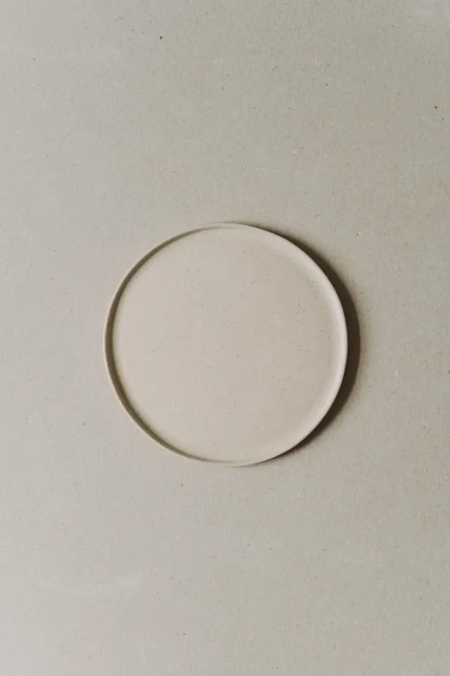 Poemi Terra Vanilla piattino 15 cm bianco