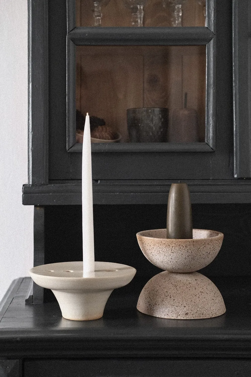 Poemi Japandi vaso portafiori 18 cm beige