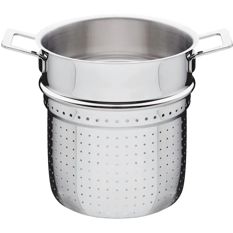 Alessi Pot&Pans cestello traforato acciaio