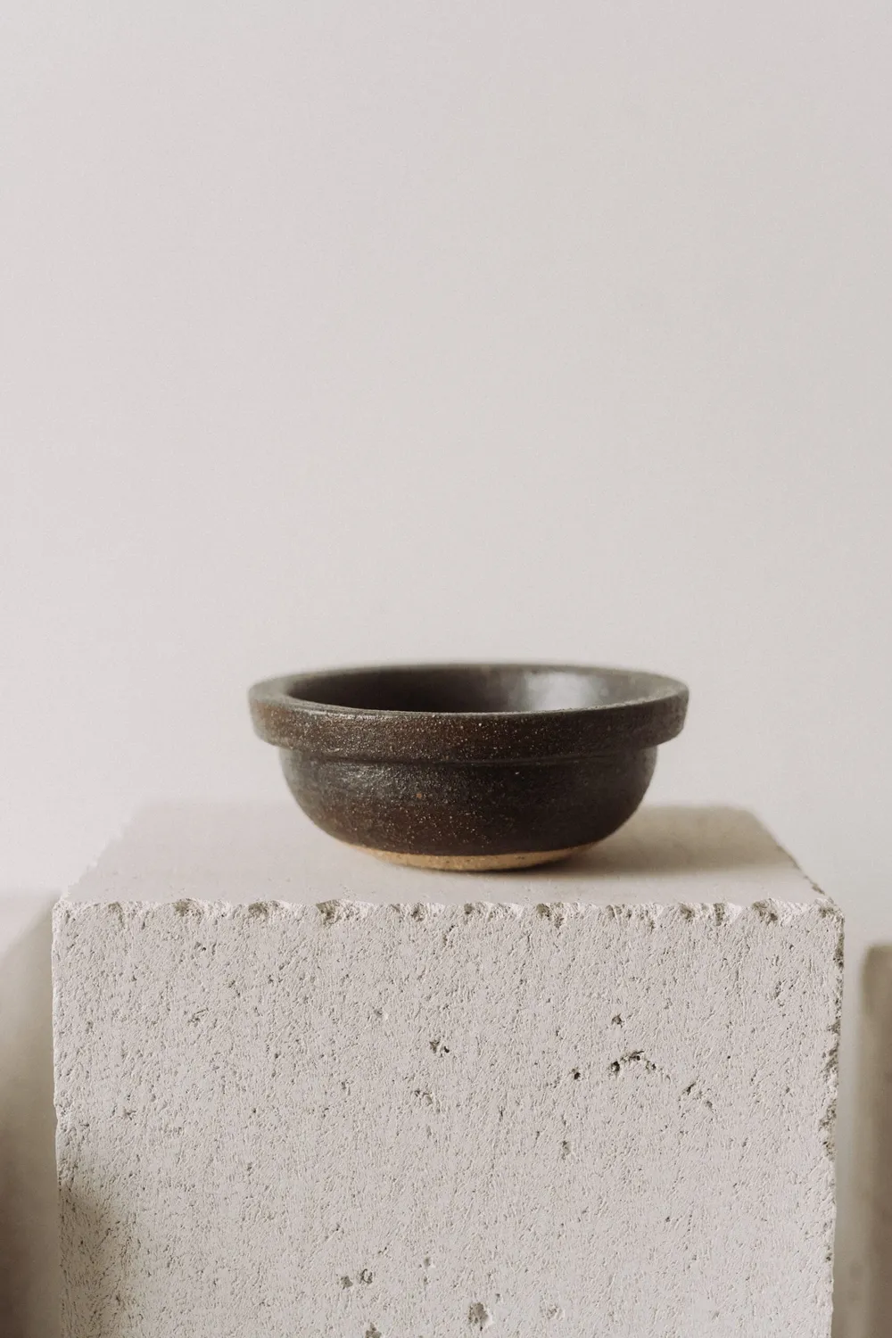 Poemi Earth ciotola bowl ceramica 12 cm antracite