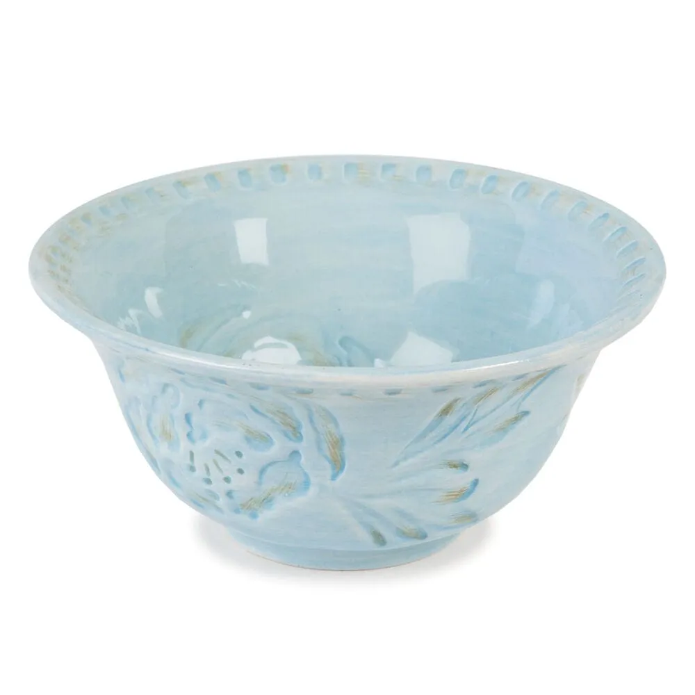 Fitz and Floyd Toulouse Blue servizio piatti 12 pezzi stoneware
