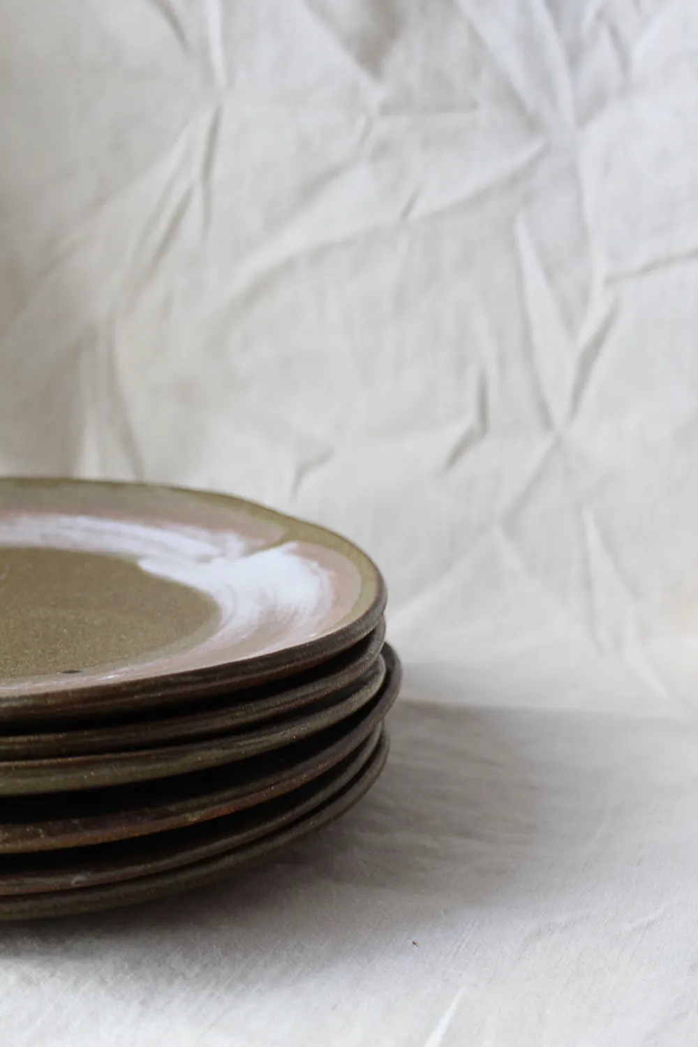 Studio Delta Pottery Enso piatto gres rosso 21 cm