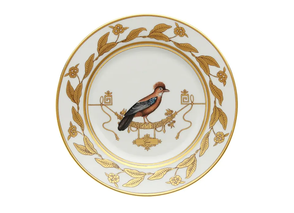 Richard Ginori Volière piatto dessert porcellana