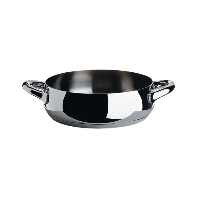 Alessi Mami casseruola bassa 24 cm in acciaio