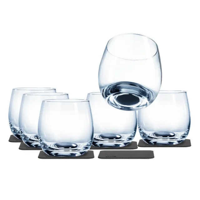 Silwy Whisky bicchieri magnetici Tritan set 6 pezzi