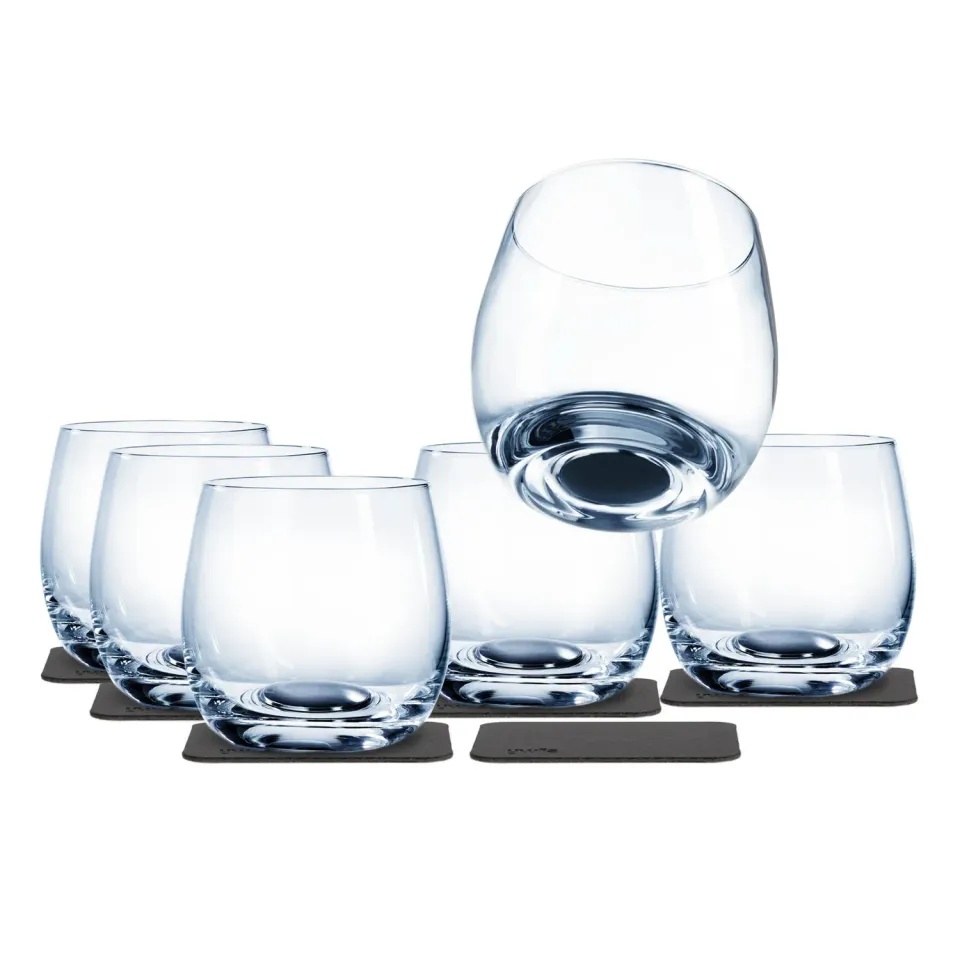 Silwy Whisky bicchieri magnetici Tritan set 6 pezzi