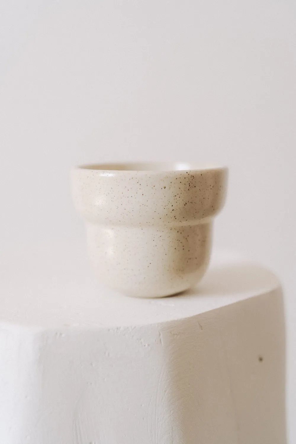 Poemi Pearl 220 ml tazza cappuccino bianco caldo