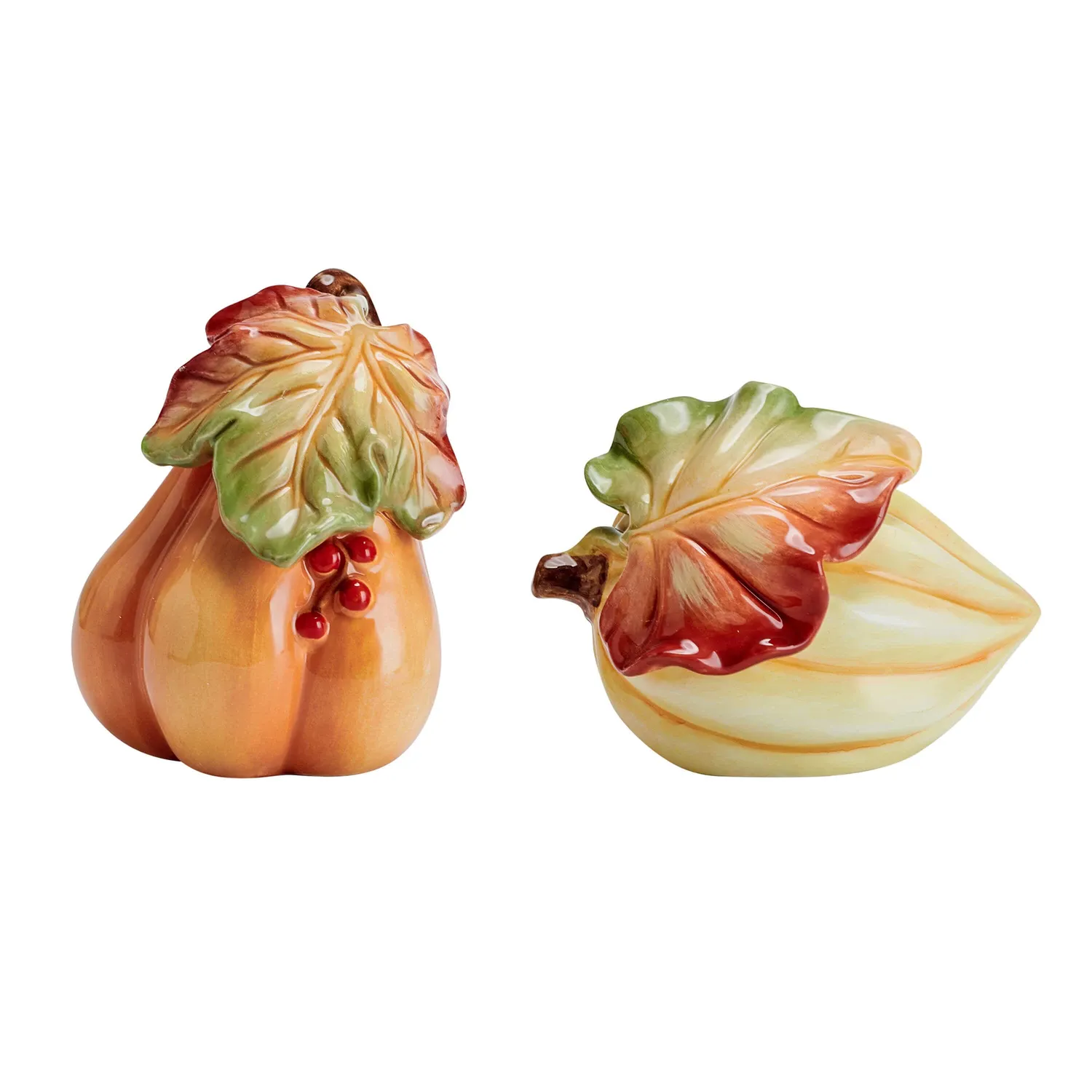 Fitz and Floyd Harvest set sale e pepe zucca