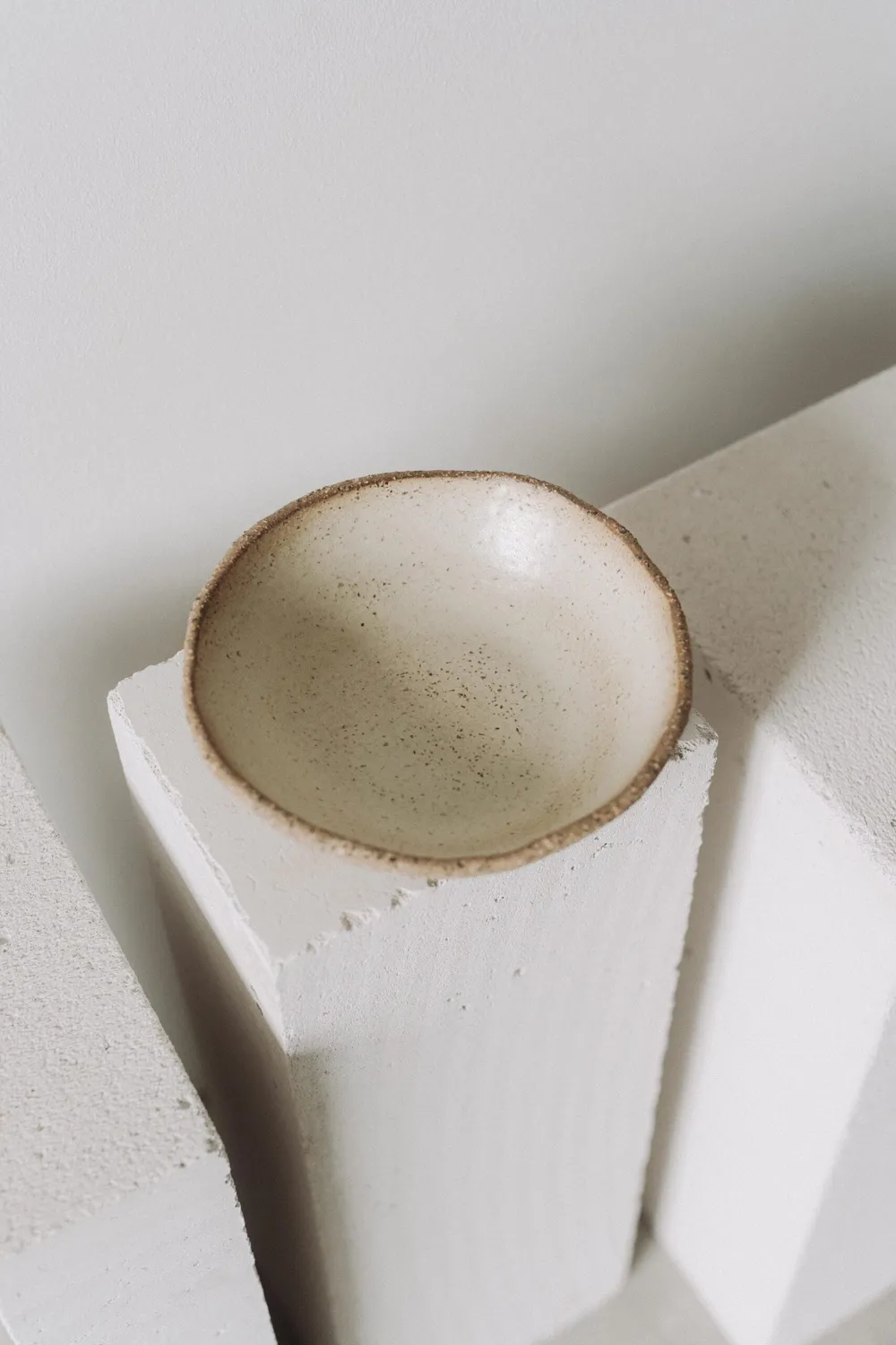 Poemi Aarde ciotola terrazzo 19 cm beige