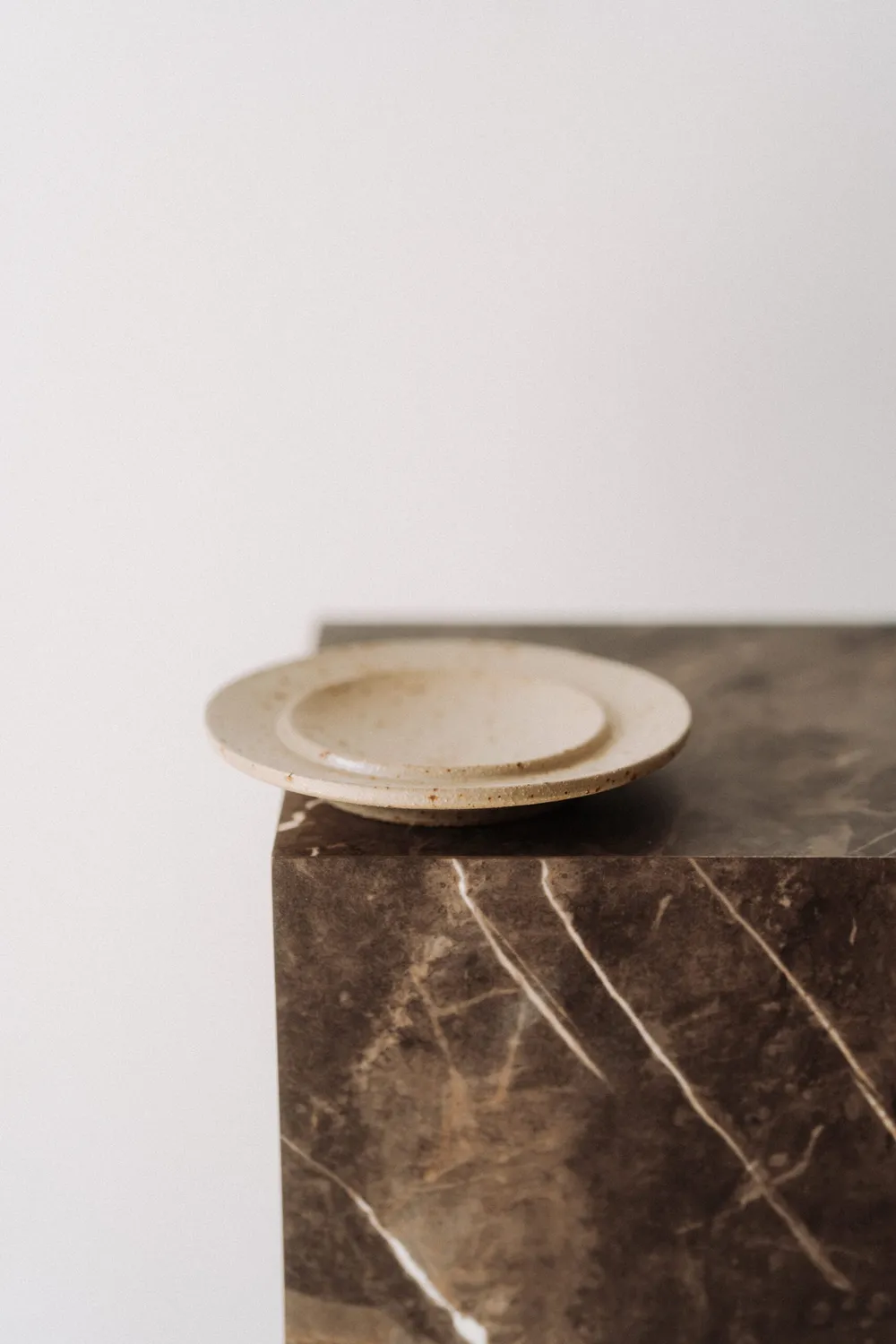 Poemi M'amuse piattino ceramica 13 cm crema