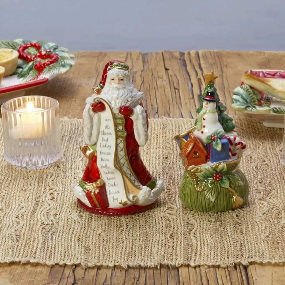 Fitz and Floyd Holiday Home set sale e pepe Babbo Natale