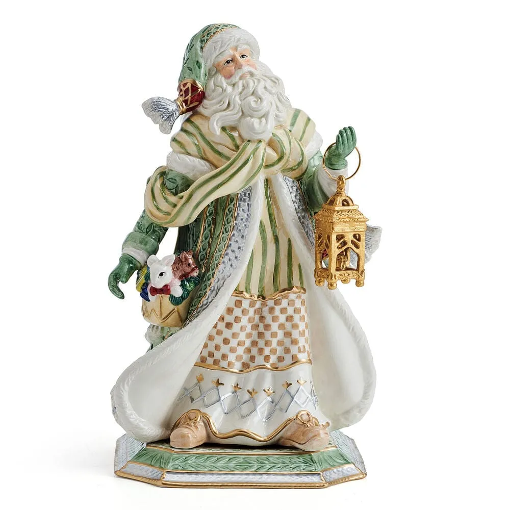Fitz and Floyd Gregorian Studio statuina Babbo Natale 33 cm