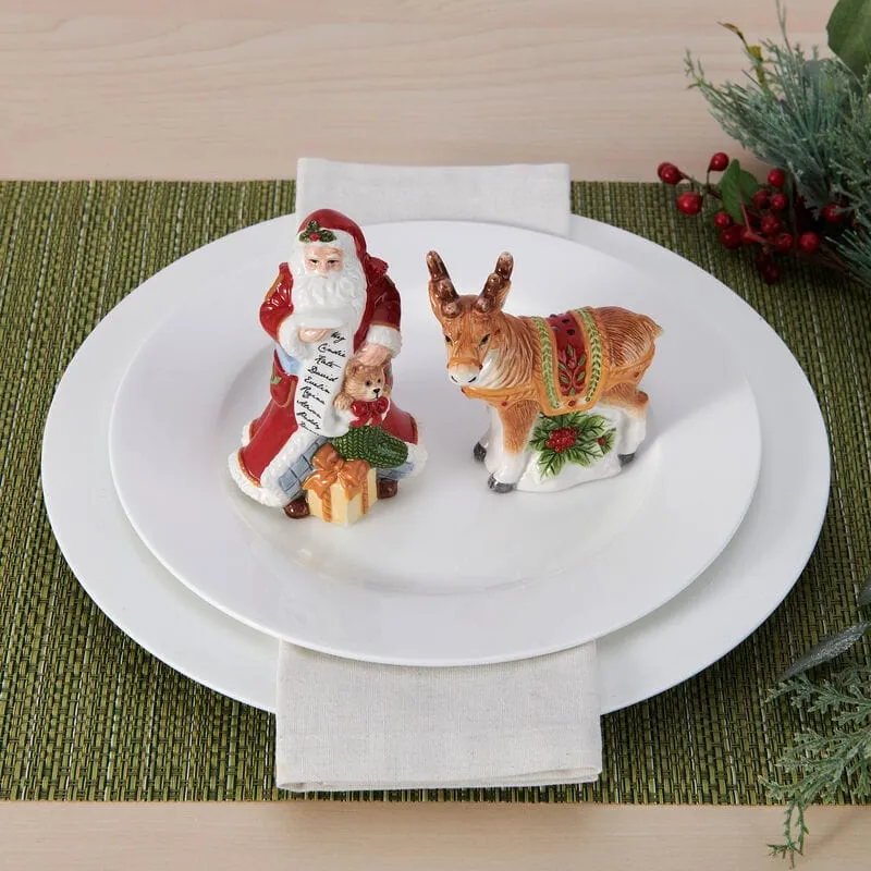 Fitz and Floyd Santa's Gift set sale e pepe Babbo Natale