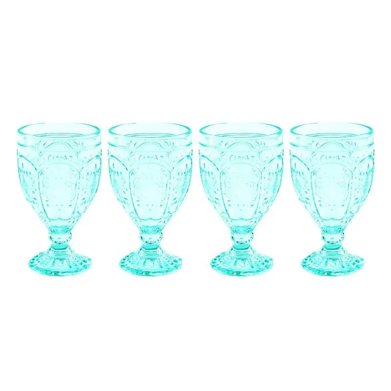 Fitz and Floyd Trestle set 4 calici vetro 350 ml acqua