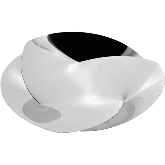 Alessi Resonance fruttiera centrotavola acciaio
