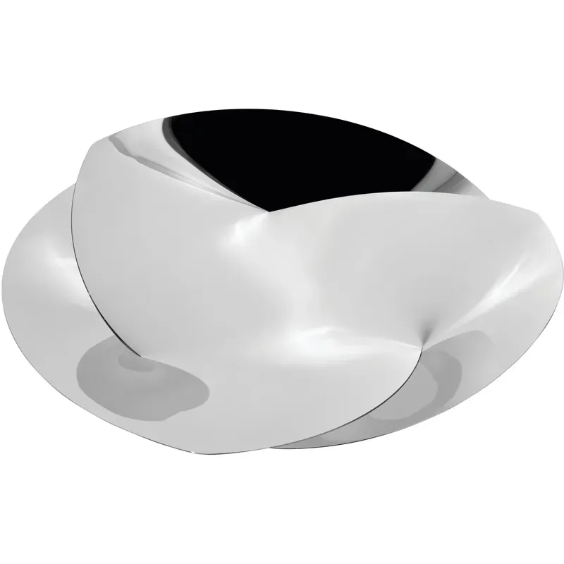 Alessi Resonance fruttiera centrotavola acciaio