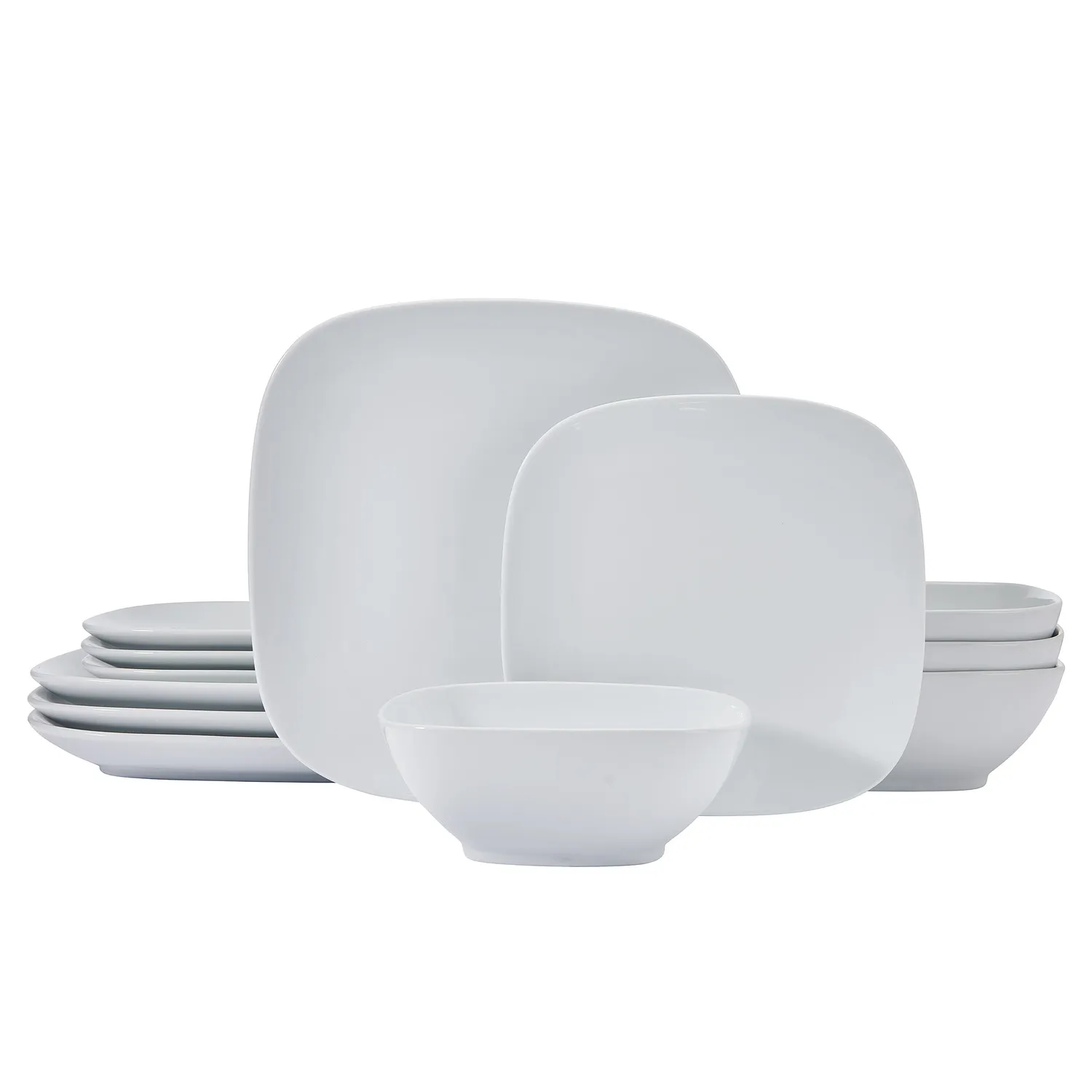 Fitz and Floyd Everyday White servizio piatti 12pz bianchi