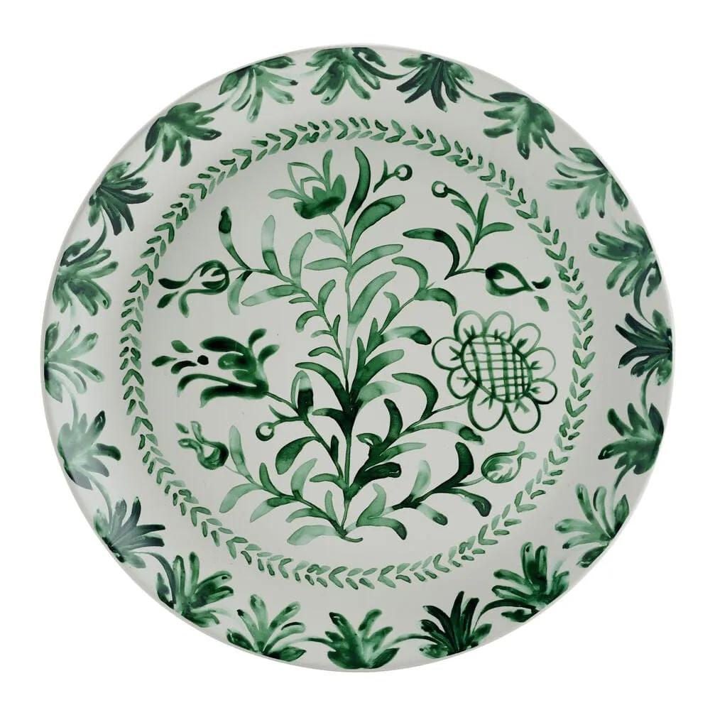 Fitz and Floyd Sicily Green servizio piatti 12 pezzi stoneware