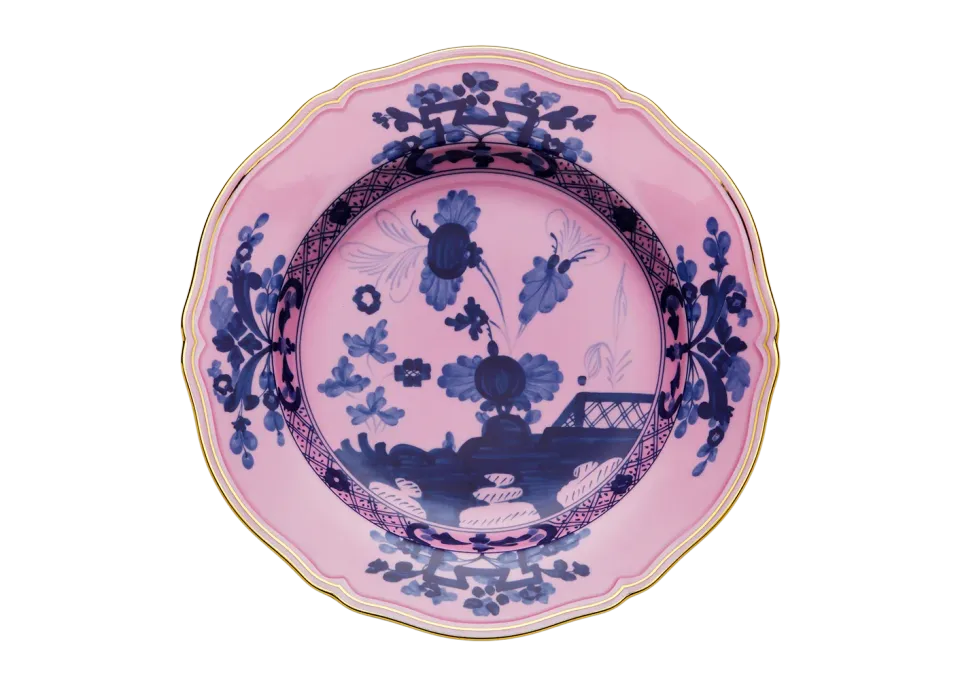 Ginori 1735 Oriente Italiano Filo Oro segnaposto porcellana