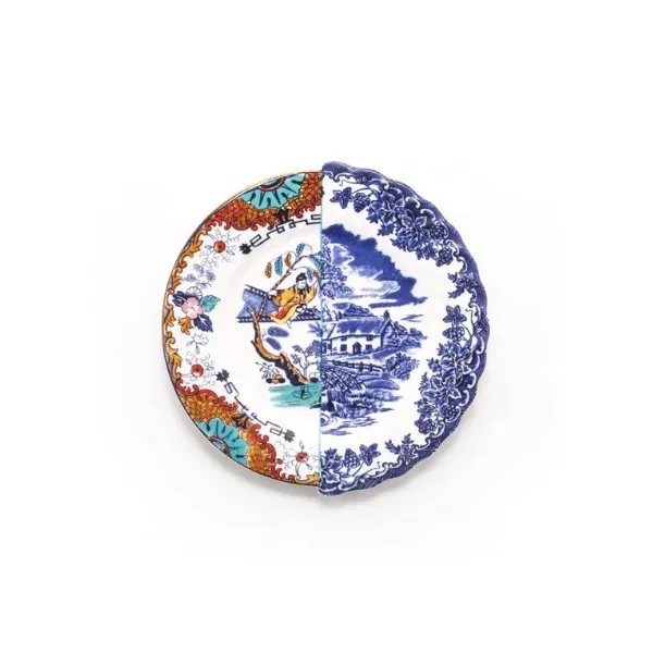 Seletti Hybrid piatto frutta bone china Est Ovest