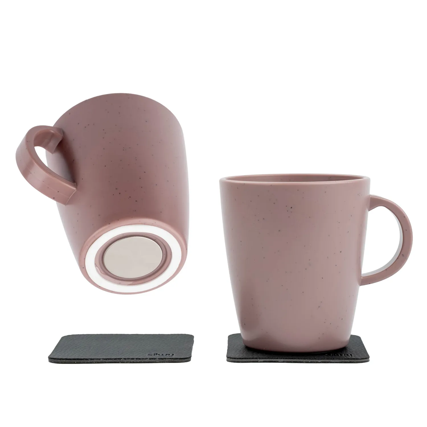 Silwy Dolomit Rose bicchieri magnetici plastica set