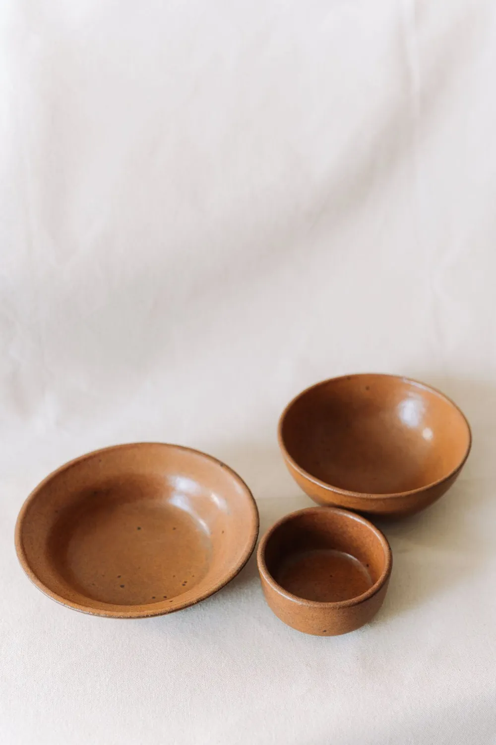 Poemi Wa ciotola 16 cm ocra artigianale