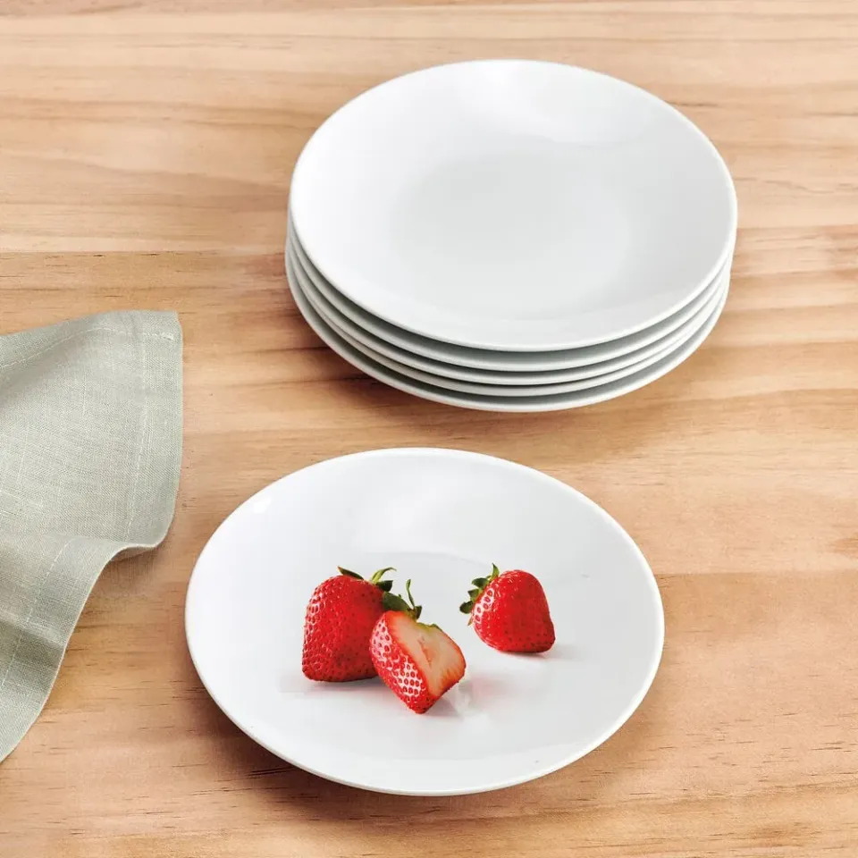 Fitz and Floyd Everyday White piattini antipasto 6 pezzi
