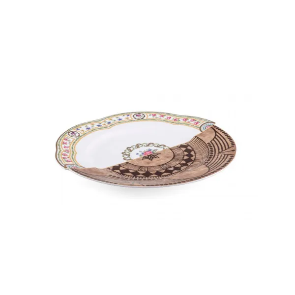 Seletti Hybrid Hobyo Piatto Piano Porcellana