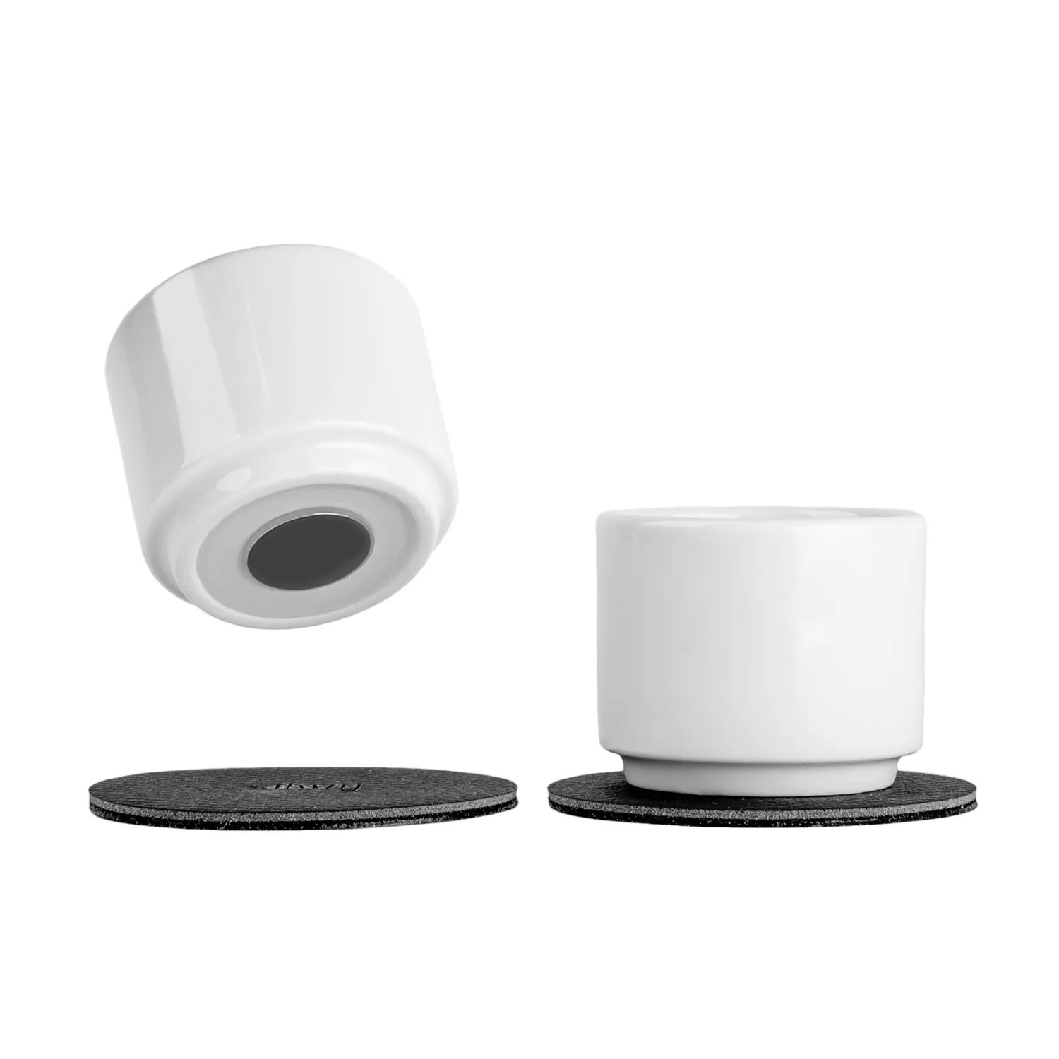 Silwy Portauovo magnetico set 2 portauova porcellana nanogel