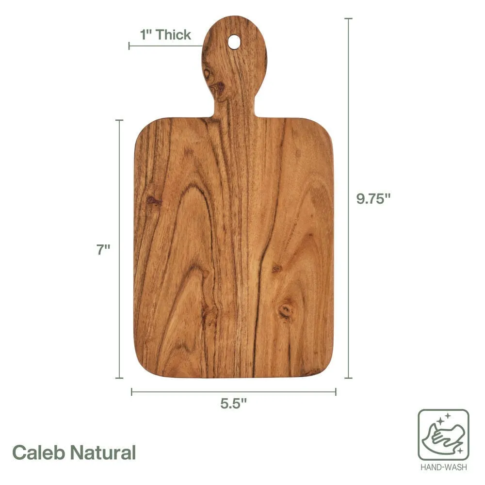 Fitz and Floyd Caleb mini taglieri legno acacia set 4