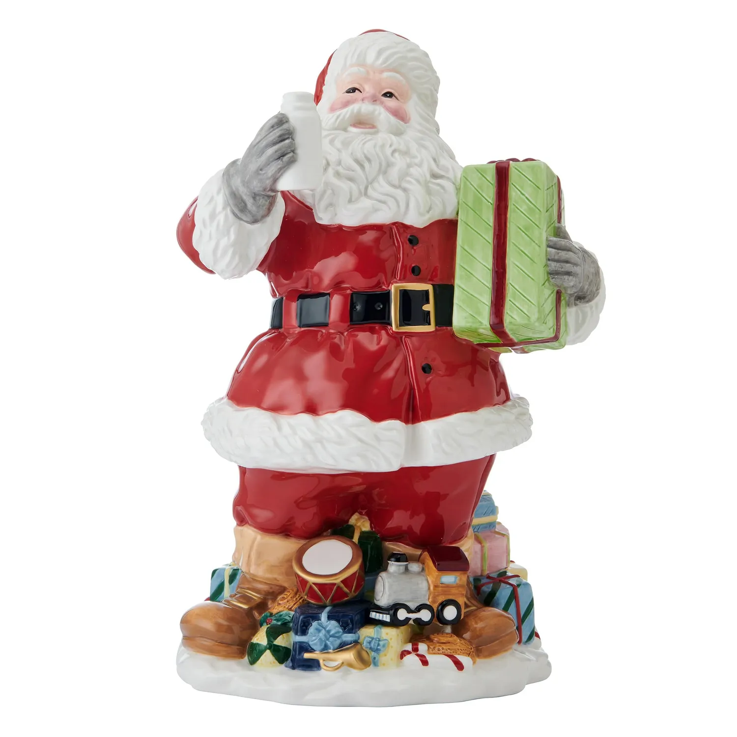 Fitz and Floyd St. Nicholas statuina Babbo Natale 35,5 cm