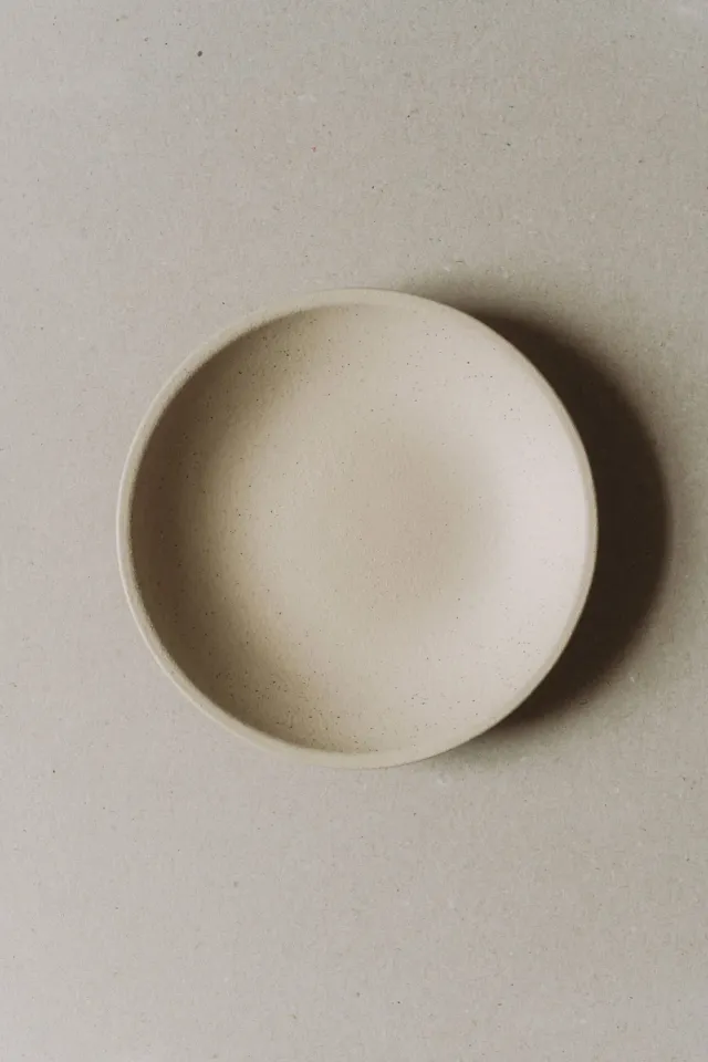 Poemi Terra Vanilla scodella bassa 22 cm vanilla
