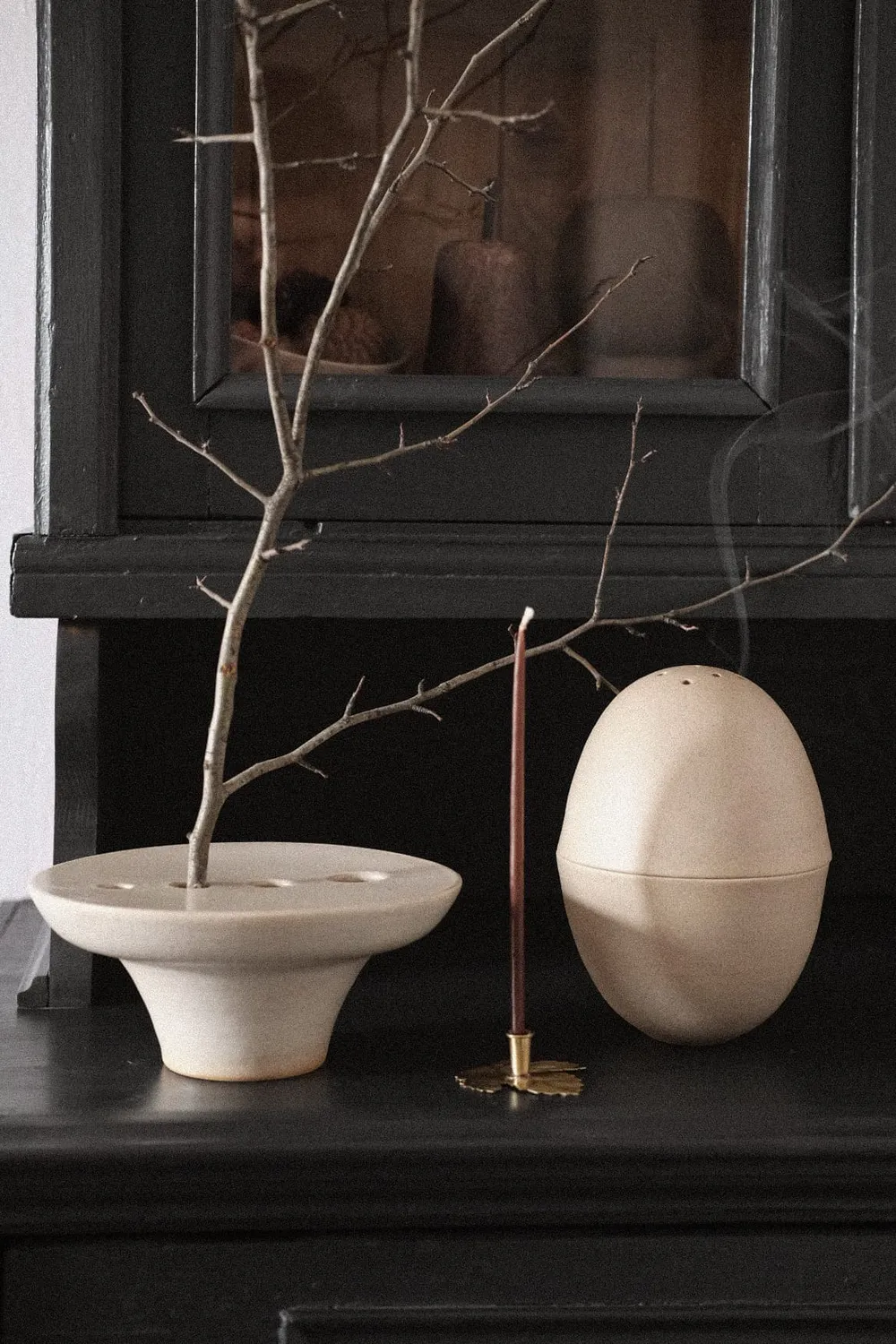 Poemi Japandi diffusore bastoncini beige naturale