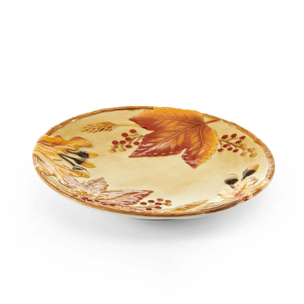 Fitz and Floyd Harvest Piatto Piccolo 9.5 IN Terracotta