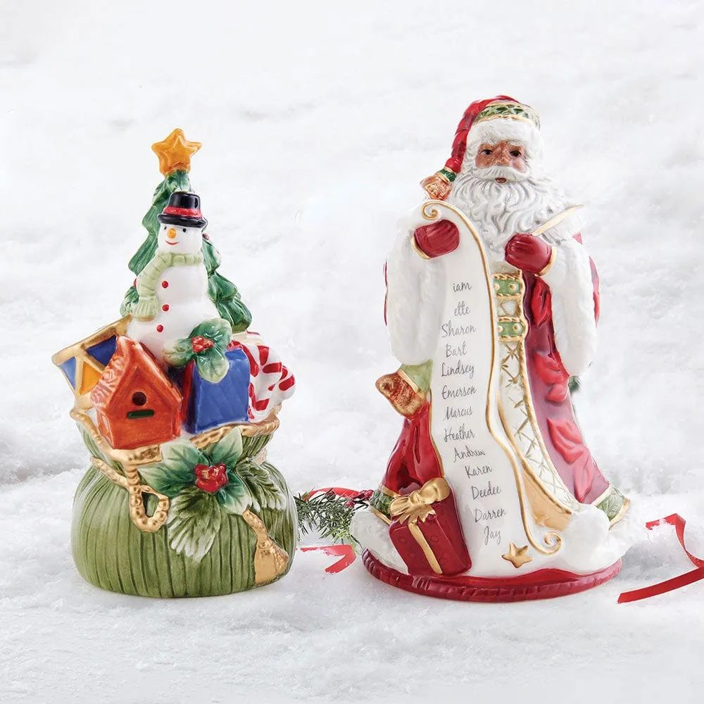 Fitz and Floyd Holiday Home set sale e pepe Santa