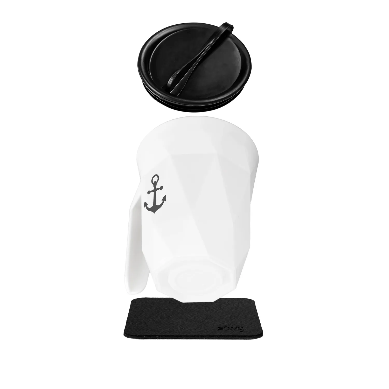 Silwy To-Go Reiselust tazza magnetica con coperchio
