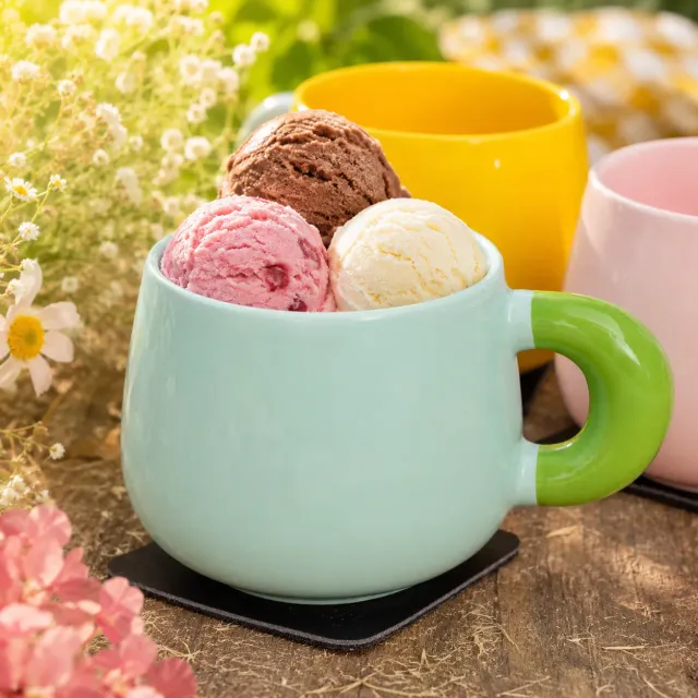 Silwy Tropical Mint tazza con manico magnetica porcellana