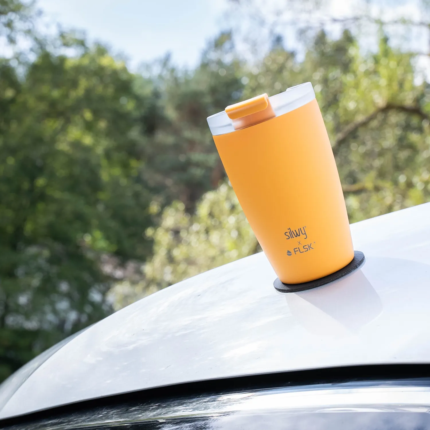 Silwy Gogo4Camper Sunrise tazza termica magnetica acciaio